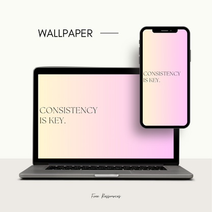 Wallpaper: consistency is key