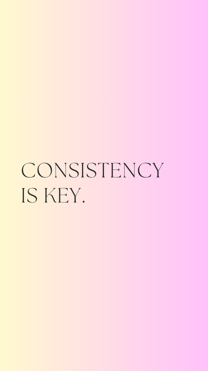 Wallpaper: consistency is key